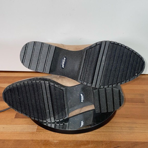 Dr. Scholl's London Block Heel Bootie brown 7M - Picture 6 of 11